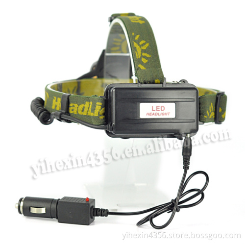 Outdoor 10W Blue Light Rechargeable LED Headlamp for Fishing